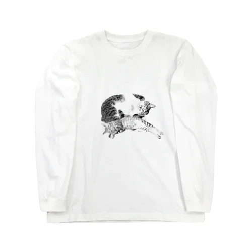 かわいい寝子　LOVE CAT Long Sleeve T-Shirt