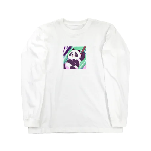 パステルパンダちゃん Long Sleeve T-Shirt