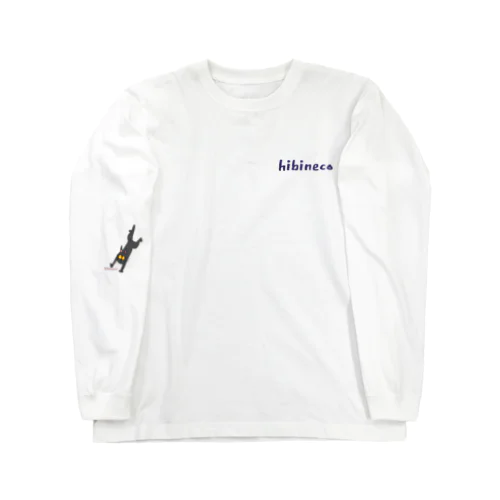 hibineco(カスレ字) ロングスリーブTシャツ