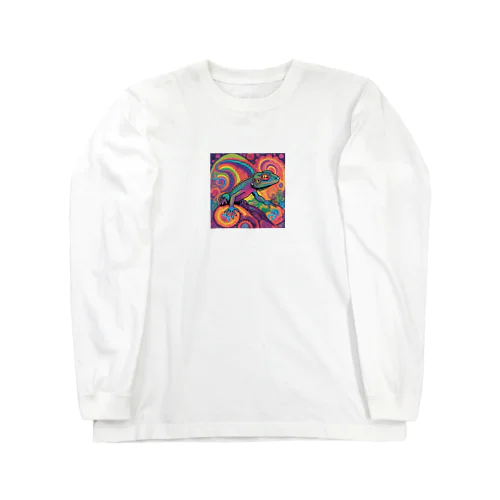 ワイルドなトカゲ Long Sleeve T-Shirt