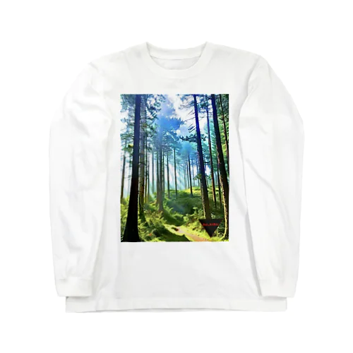 One_order 神秘的な森林 ロングスリーブTシャツ