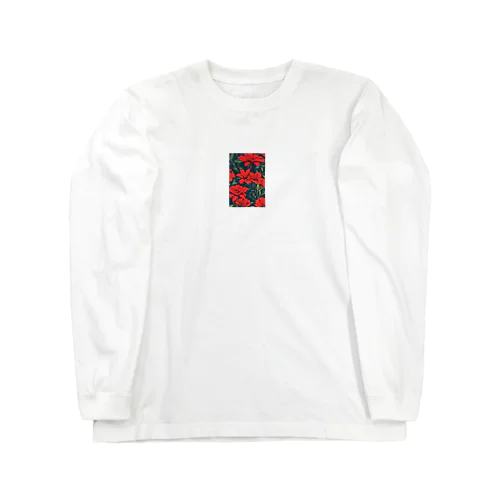 赤花 Long Sleeve T-Shirt