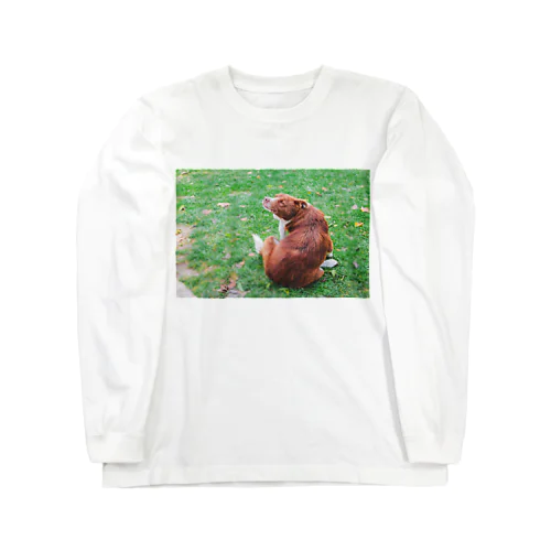 laid back dog in istanbul Long Sleeve T-Shirt