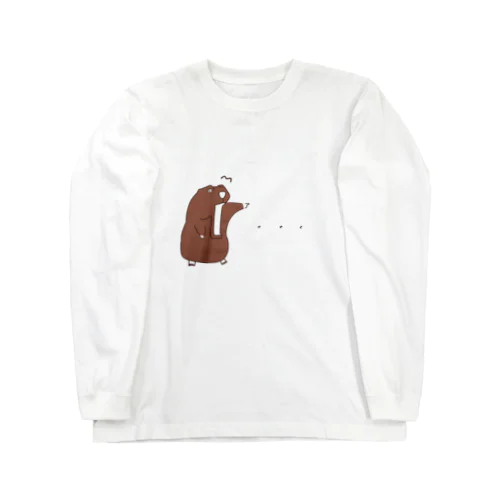 あんぐりマーモット２ Long Sleeve T-Shirt