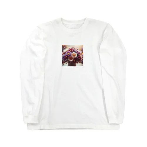 フラワーアレンジメント Long Sleeve T-Shirt