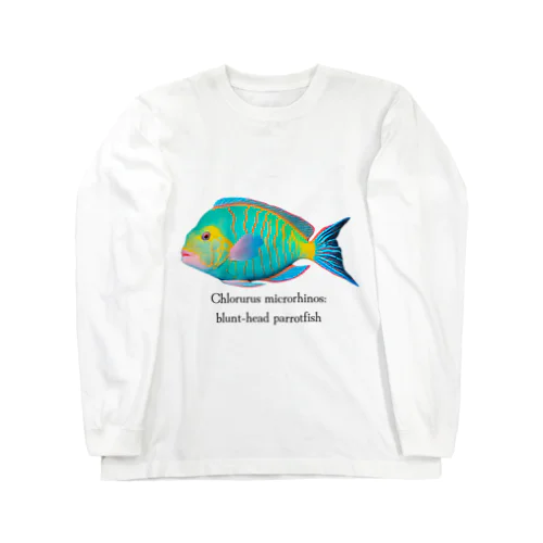 イラブチャー（ブダイ）魚バージョン ロングスリーブTシャツ