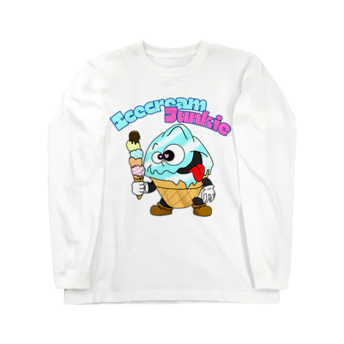 Icecream Junkie ロングスリーブTシャツ