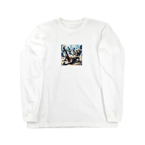 怠惰なゾンビ君 Long Sleeve T-Shirt