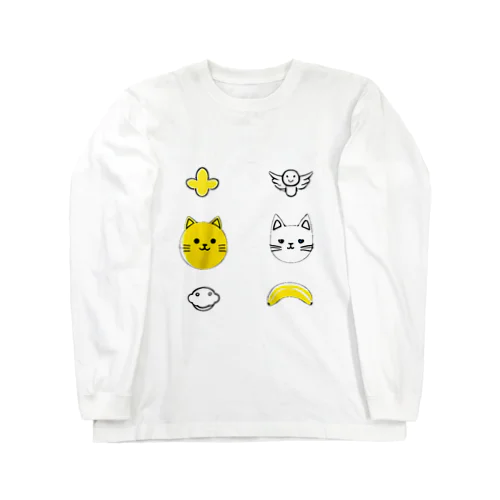 猫と天使と？？？ Long Sleeve T-Shirt