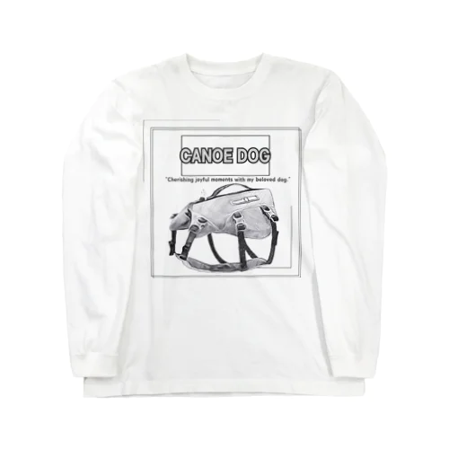 CANOE　DOG　ライフジャケット Long Sleeve T-Shirt