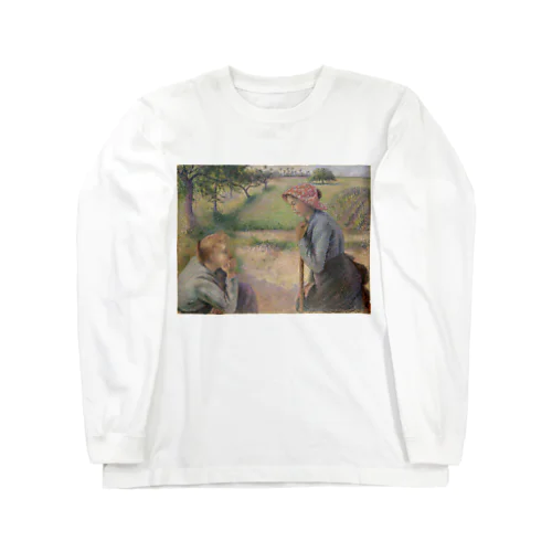 2人の若い農夫 / Two Young Peasant Women ロングスリーブTシャツ