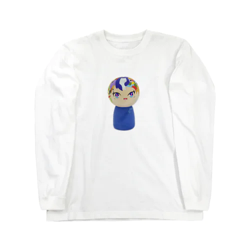 こけしガールズ　あおいちゃん Long Sleeve T-Shirt