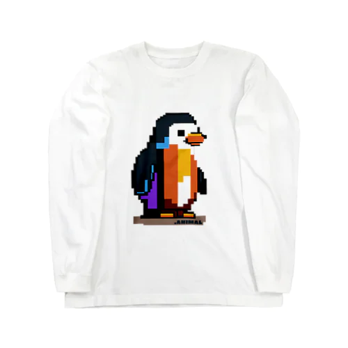 ドットペンギン　ききかえす ver Long Sleeve T-Shirt