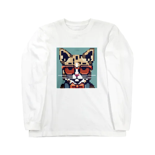 Sharp Cat ロングスリーブTシャツ