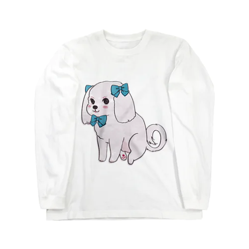 おしゃれなマルチーズ Long Sleeve T-Shirt