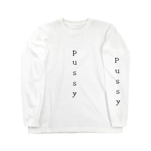 pussy ロングスリーブTシャツ
