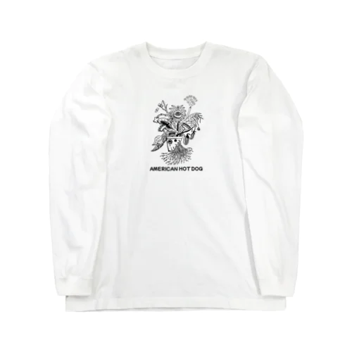 食人植物（鉢植えver.） Long Sleeve T-Shirt