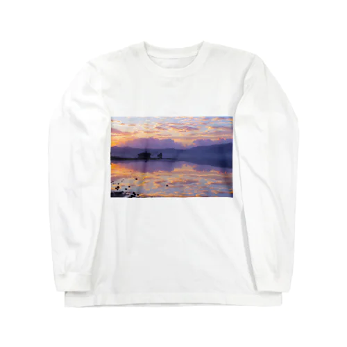 ある日の朝焼け Long Sleeve T-Shirt