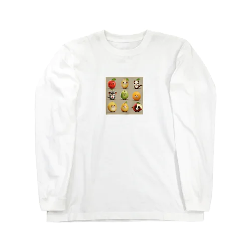 果物になっちゃったアニマルズ Long Sleeve T-Shirt