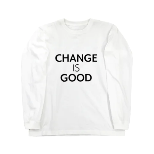 Change is Good ロングスリーブTシャツ