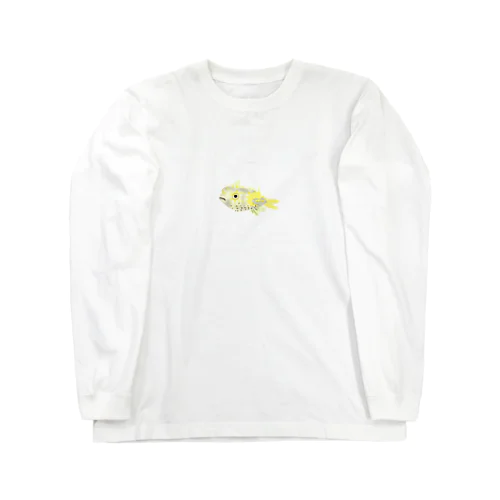 ビビリペンギンのイガグリフグ Long Sleeve T-Shirt