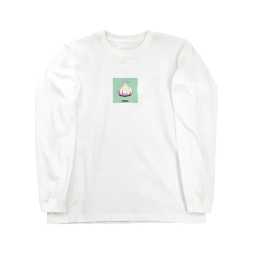 ドット絵「ニンニク」 Long Sleeve T-Shirt