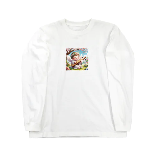 琴を奏でる天使 Long Sleeve T-Shirt