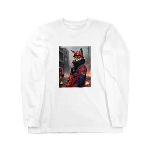 狐の勇者 Long Sleeve T-Shirt