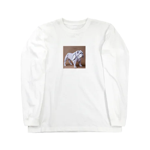 マッチョなブルドッグ Long Sleeve T-Shirt