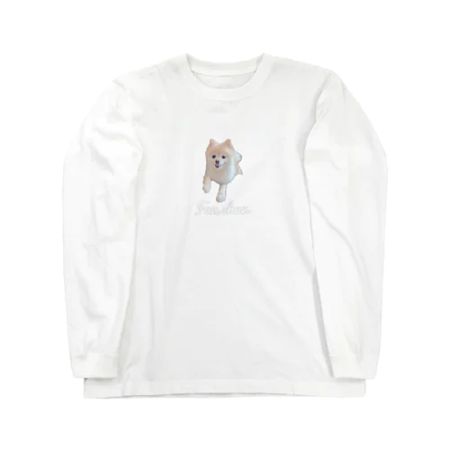 にこにこポメラニアン Long Sleeve T-Shirt