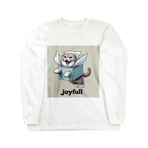 箱ティッシュフォールド Long Sleeve T-Shirt