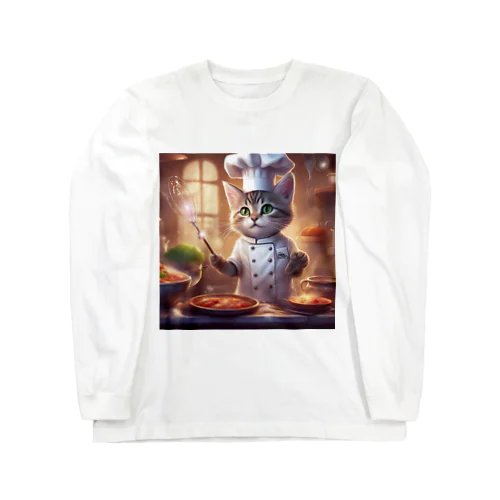 cooking猫 Long Sleeve T-Shirt