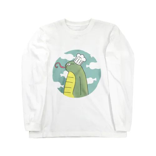 へびコック(肉担) Long Sleeve T-Shirt