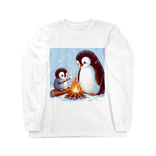 ペンギンの進化 Long Sleeve T-Shirt