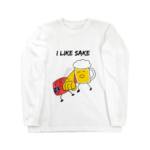 I like SAKE ロングスリーブTシャツ