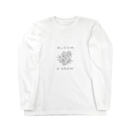 フローラルデザイン Long Sleeve T-Shirt