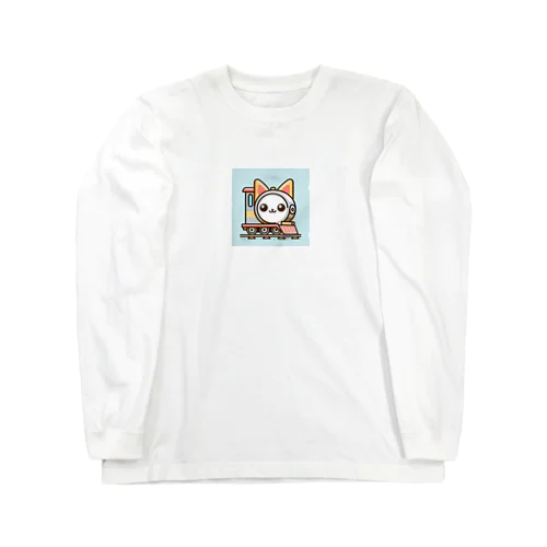 猫電車 Long Sleeve T-Shirt