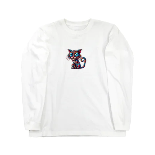 カラフル猫 Long Sleeve T-Shirt