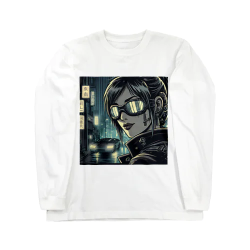 サイバーパンクガールNo.33 Long Sleeve T-Shirt