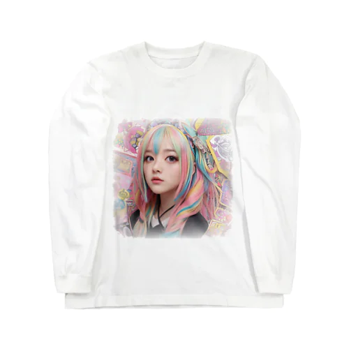 カラフルガール Long Sleeve T-Shirt