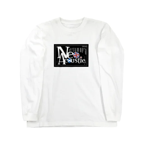 ネオアコ フレームロゴ ブラック Long Sleeve T-Shirt