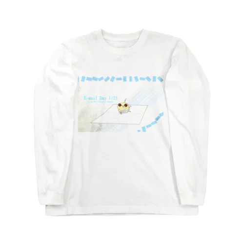 ノーマルおかめさん（電子メールの日） Long Sleeve T-Shirt