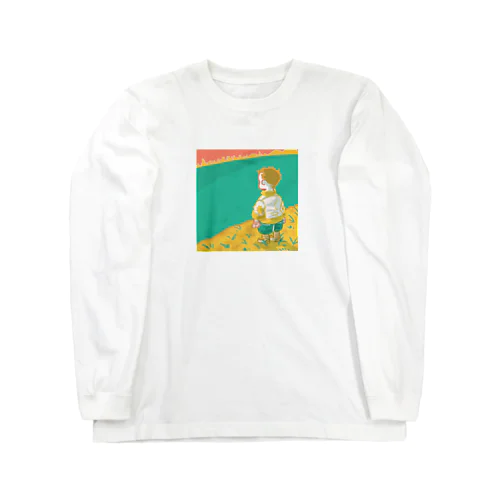 海の向こうの町 Long Sleeve T-Shirt