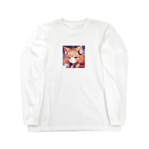 ネベロングの猫 Long Sleeve T-Shirt
