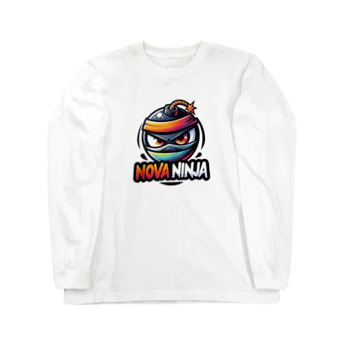 「Nova Ninja」 ロングスリーブTシャツ