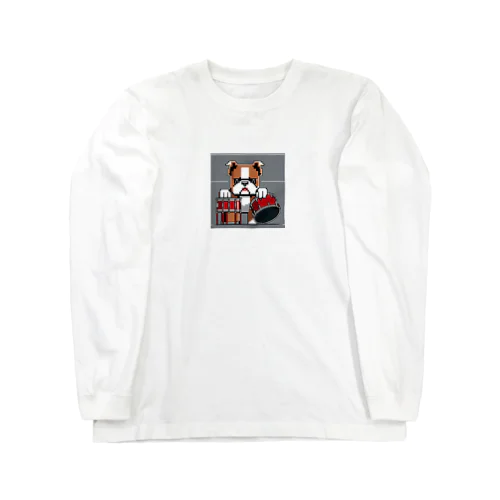 ドラマーブルドッグ Long Sleeve T-Shirt