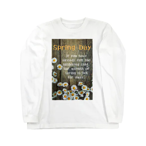 Spring Day Tシャツ ロングスリーブTシャツ