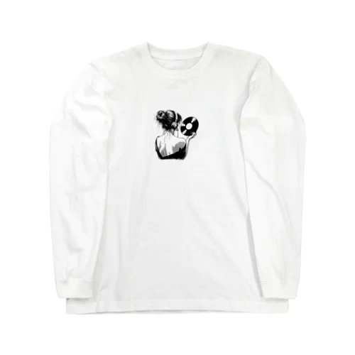 女性レコード Long Sleeve T-Shirt