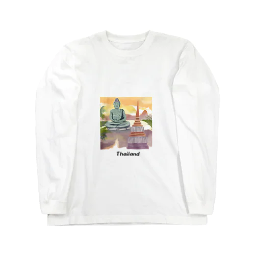 タイの風景 Long Sleeve T-Shirt