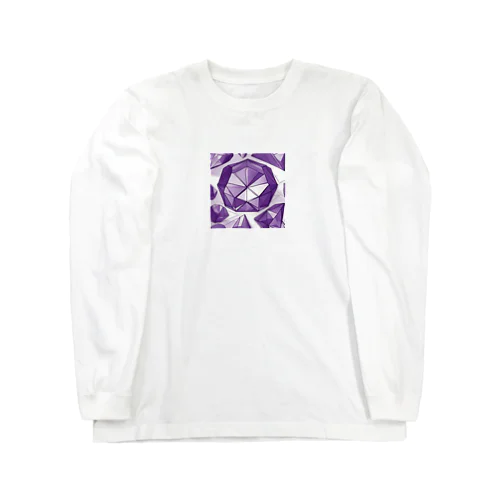 アメジスト Long Sleeve T-Shirt